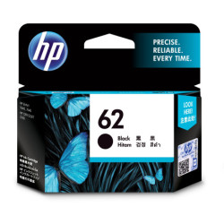 HP 62 Black Original Ink Cartridge C2P04AE