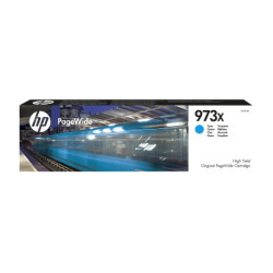 HP 973X cartouche PageWide Cyan grande capacité authentique F6T81AE