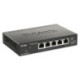 D-Link DGS-1100-05PDV2 switch Gestionado Gigabit Ethernet 10/100/1000 Energía sobre Ethernet PoE Negro