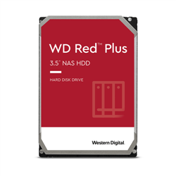 WESTERN DIGITAL HDD RED PLUS 4TB 3,5" 5400RPM SATA 6GB/S BUFFER 128MB