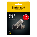 INTENSO PEN DISK 16GB USB 2.0 BASIC LINE BLACK 3503470