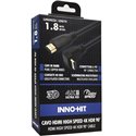 INNOHIT CAVO HDMI 4K HDR HIGH SPEED SPINA 90 1,8 MT IH-HD9010