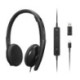 Lenovo 4XD1M45626 headphones/headset Wired Head-band USB Type-C Black