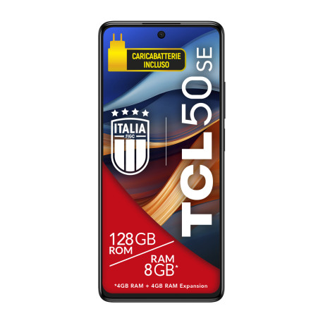 TCL 50 SE 17,2 cm 6.78 Double SIM Android 14 4G USB Type-C 4 Go 128 Go 5010 mAh Gris TCT611B-2BLCA112