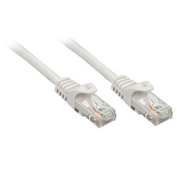Lindy 48403 cable de red 3 m Cat5e U/UTP (UTP) Gris