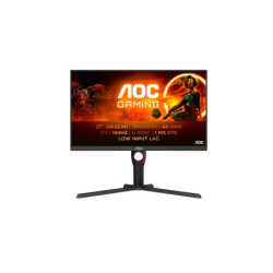 AOC G3 U27G3X/BK monitor de ecrã 68,6 cm 27 3840 x 2160 pixels 4K Ultra HD LED Preto, Vermelho