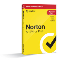 NortonLifeLock Norton AntiVirus Plus Sécurité antivirus 1 licences 1 années