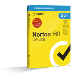 NortonLifeLock Norton 360 Deluxe Seguridad de antivirus Italiano 1 licencias 1 años
